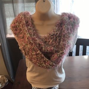 Long loop infinity scarf
